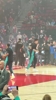 杨瀚森赛前热身训练，今天收官战能上场么？