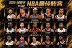 🌟最佳阵容完整版：亚历山大&约基奇全票一阵 杜兰特&小卡二阵