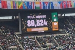 世界杯揭幕战现场观众人数：80824人！